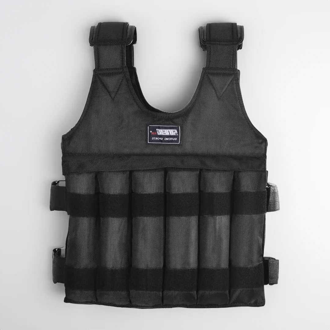 Luxora 110 Pound Adjustable Exercise Weighted Vest for Fitness