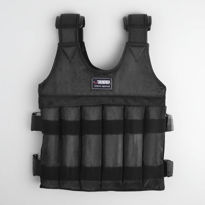 Luxora 110 Pound Adjustable Exercise Weighted Vest for Fitness