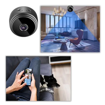 Luxora Mini Wireless Surveillance Camera with Night Vision