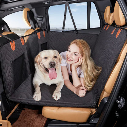 Luxora Hard Bottom Car Seat Cover for Dogs - Waterproof Safety