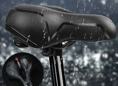 RoyaleGlow Cloud Saddle - Mountain Bike Saddle Shock Absorbing Bicycle