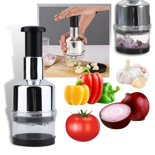 Royaleva Stainless Steel Garlic Chopper for Effortless Cooking