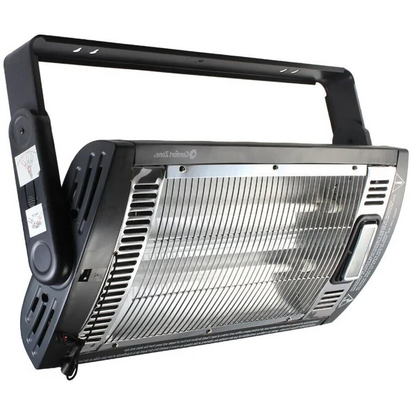 RoyaleGlow Wide Range Outdoor Electric Wall Mounted Infrared Patio Heater
