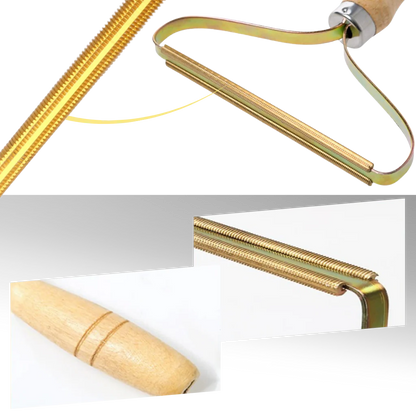 RoyaleGlow Wooden Pet Hair Remover - Eco-Friendly Lint Tool