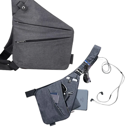Luxora Waterproof Pocket Bag with Adjustable Strap and Pockets