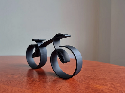 Royaleva Minimalistic Bicycle Sculpture Wire Framed Style