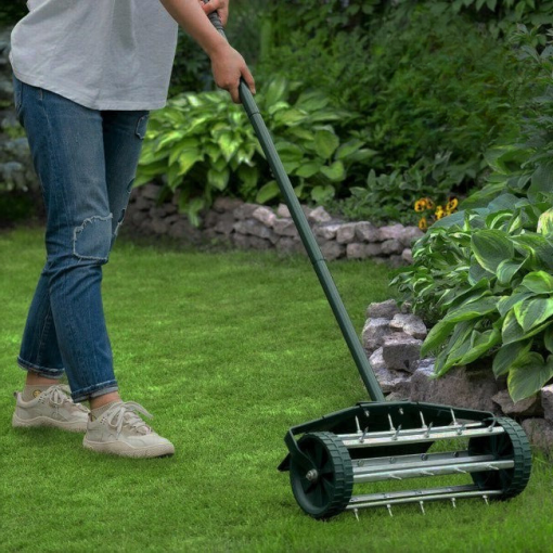 Royaleva Heavy Duty Manual Lawn Spike Soil Aerator