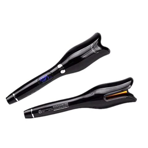 RoyaleGlow Ceramic Anti-Scalding Automatic Rotating Curling Iron