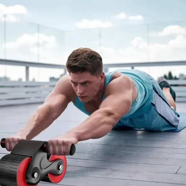 Luxora Automatic Rebound Abdominal Wheel for Effective Workouts