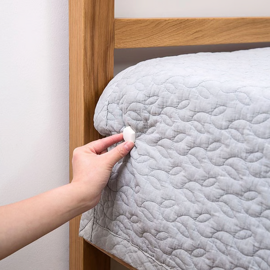 Luxora Bed Sheet Grippers Clip Set for Secure Linens