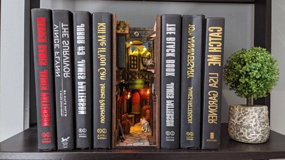 RoyaleGlow Medieval AlleyWorld Bookshelf Insert Box