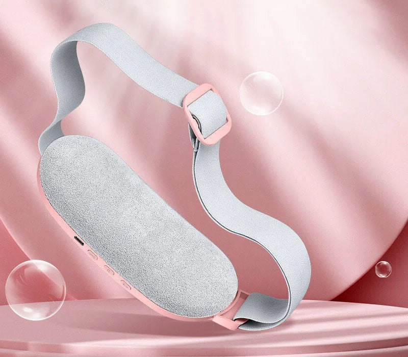 RoyaleGlow Portable Massaging Heating Pad For Menstrual Cramps