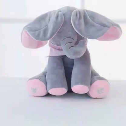 Royaleva Peek-a-boo Elephant Plush Toy for Kids