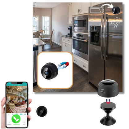 Luxora Mini Wireless Surveillance Camera with Night Vision