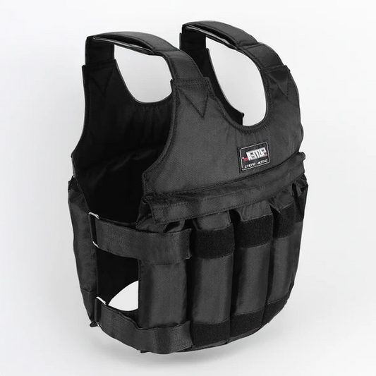 Luxora 110 Pound Adjustable Exercise Weighted Vest for Fitness