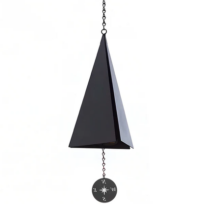 RoyaleGlow Door County Wind Bell with Compass Windcatcher