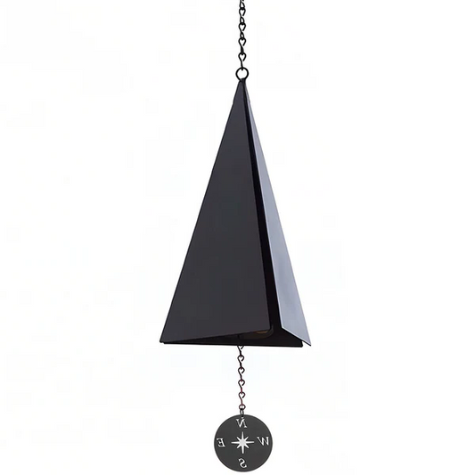 RoyaleGlow Door County Wind Bell with Compass Windcatcher