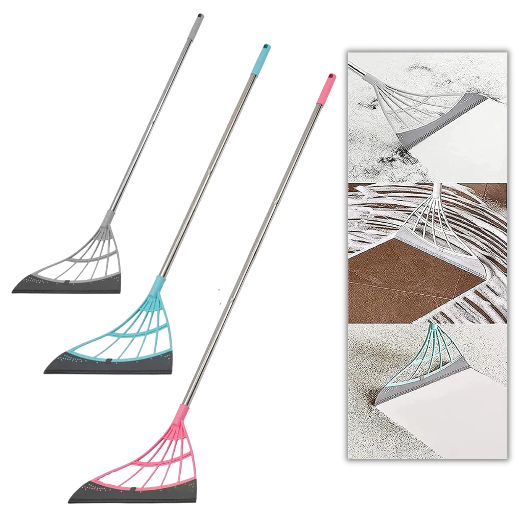 Luxora Telescopic Rubber Sweeper for Easy Cleaning