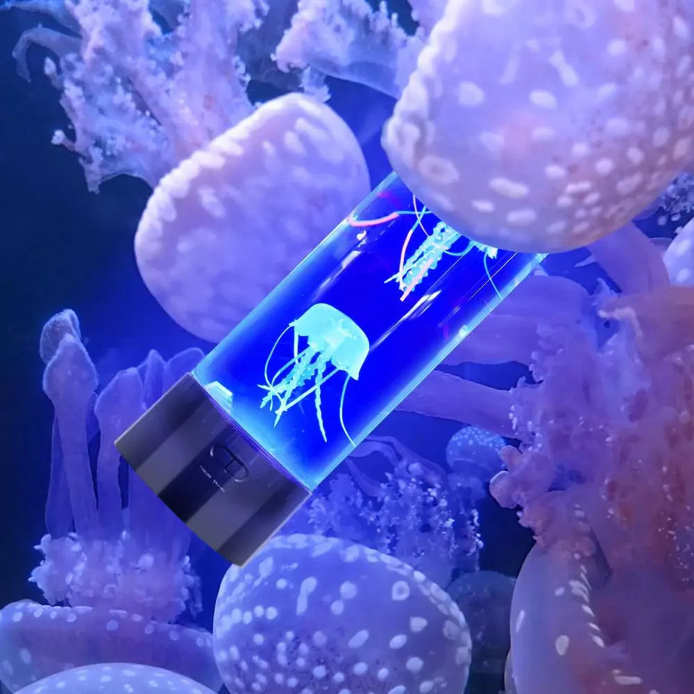 RoyaleGlow Jellyfish LED Lamp & Aquarium for Relaxation