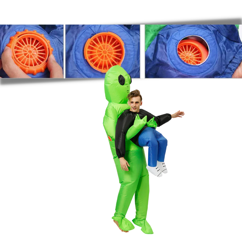 Royaleva Inflatable Alien Costume for Kids and Adults