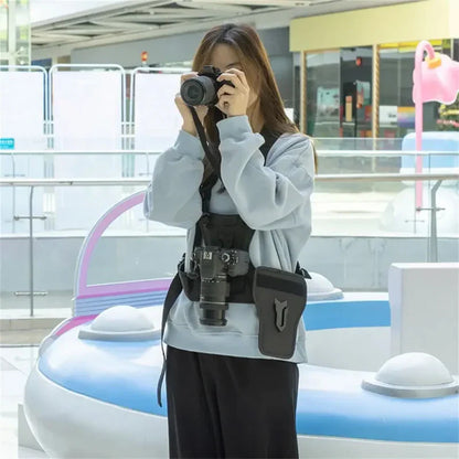 Royaleva Dual Camera Chest Harness System for Photographers