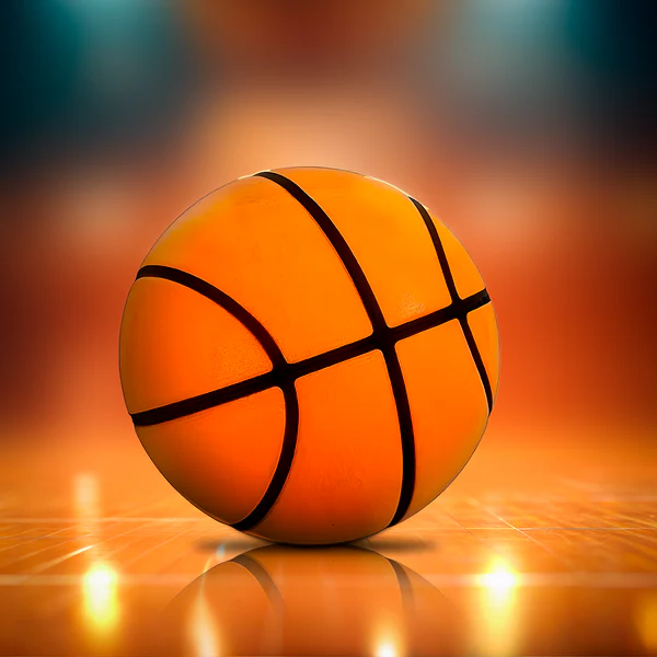 Quiet indoor basketball made from soft PU foam – standard size, bouncy, lightweight, and safe for hardwood, tile, and carpet; ideal for noise-free dribbling at home or in apartments.