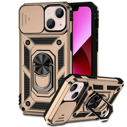 Royaleva Magnetic Phone Case with Kickstand and Camera Cover
