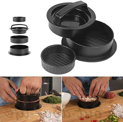 RoyaleGlow Hamburger Press Patty Maker for Perfect Burgers