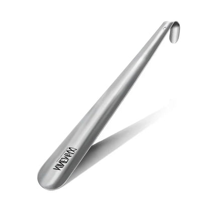 RoyaleGlow Extra Long Metal Shoe Horn – 16.5" Handle for Seniors
