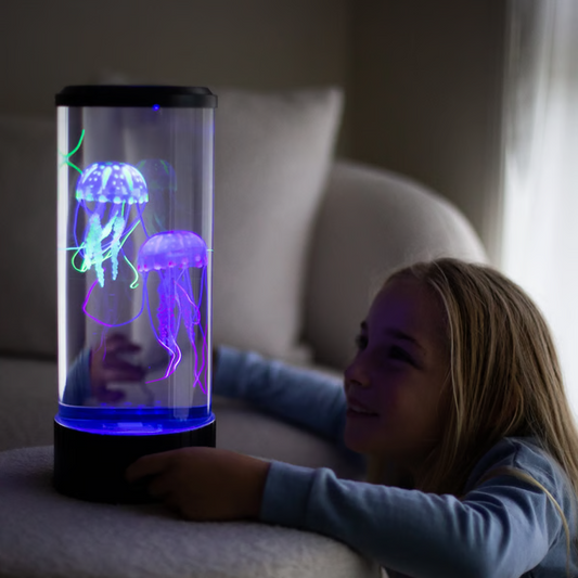 Luxora LED Jellyfish Lava Lamp & Aquarium For Kids & Adults - Birthday Gifts for Kids, Perfect Gift for Aquarium Lovers