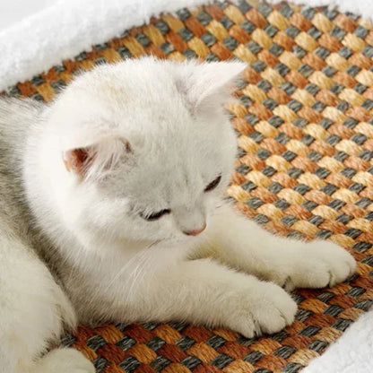 Royaleva Cat Scratch Board with Cozy Sleeping Area