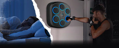 Royaleva Interactive Music Boxing Machine with Gloves