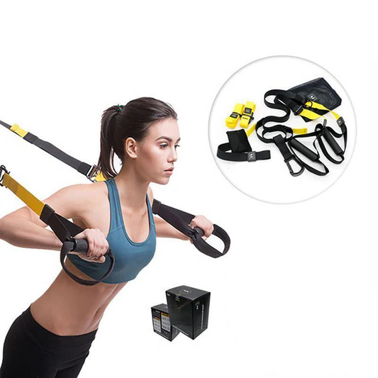 RoyaleGlow Training Straps for Home Gym Fitness Set