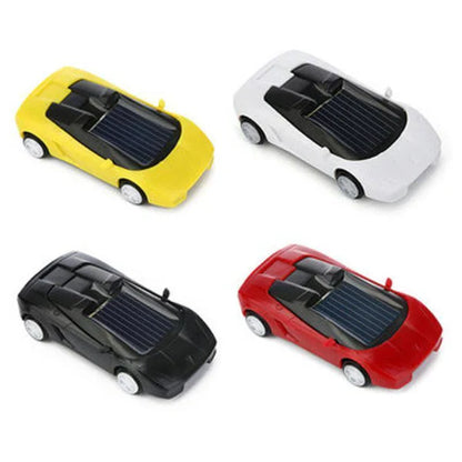 RoyaleGlow Solar Powered Mini Race Car Toy for Kids
