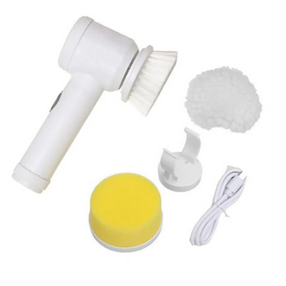 Luxora Electric Cleaning Brush Cordless with Replaceable Heads