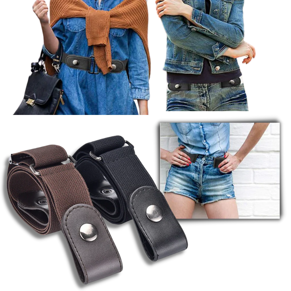 Luxora Buckle Free Elastic Belt for Comfort and Style