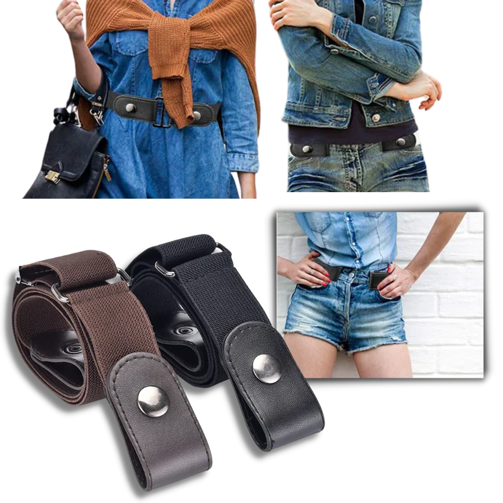 Luxora Buckle Free Elastic Belt for Comfort and Style