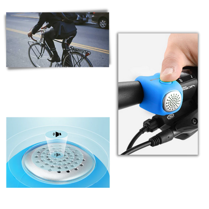 RoyaleGlow Strong Bike Horn Waterproof 110 dB Ringtones
