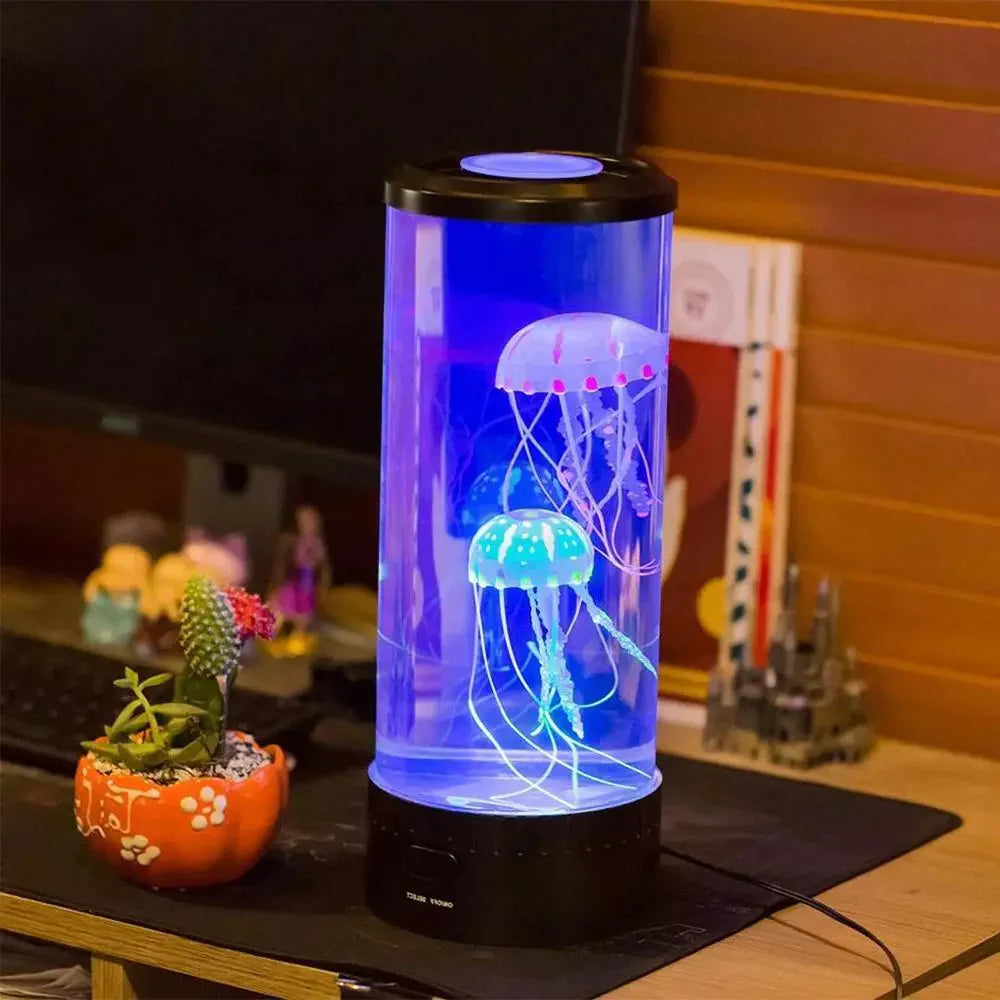 RoyaleGlow Jellyfish LED Lamp & Aquarium for Relaxation