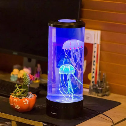 RoyaleGlow Jellyfish LED Lamp & Aquarium for Relaxation
