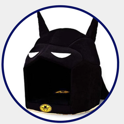 Royaleva Bat Cave Pet Bed for Superheroes Comfort