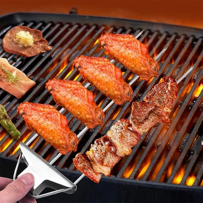 Royaleva 3 Way Grill Skewers for Perfect Kabobs Every Time