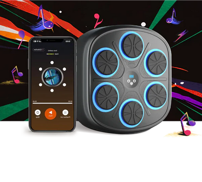 Royaleva Interactive Music Boxing Machine with Gloves
