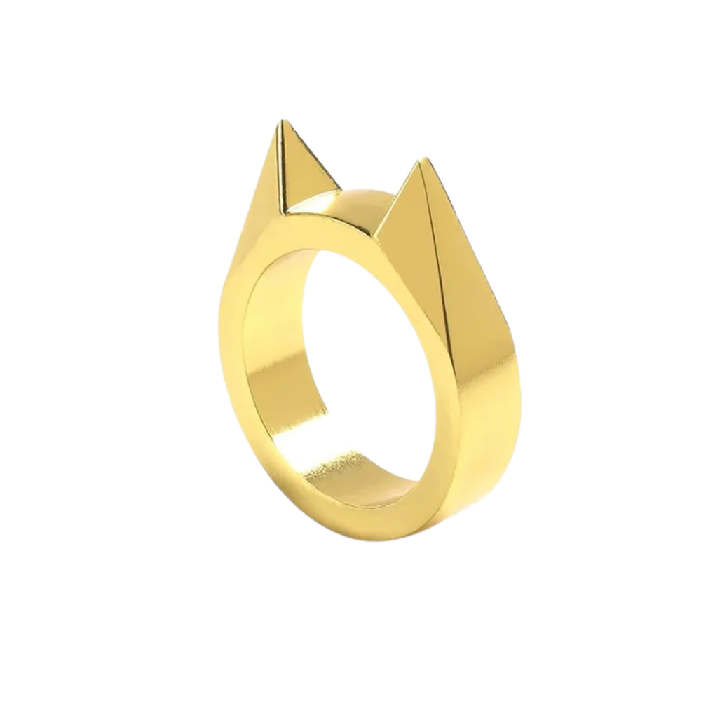 Royaleva Cat Ear Protective Ring for Stylish Self Defense