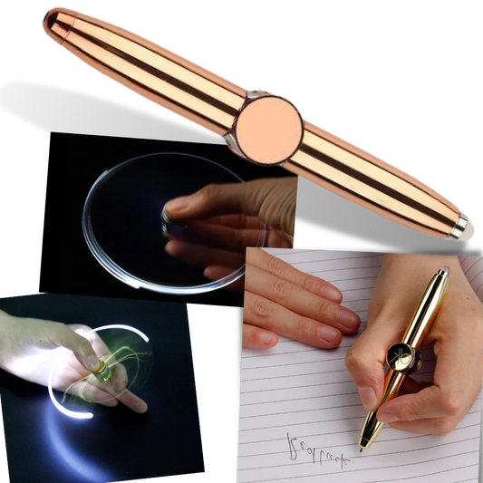 Luxora Fidget Spinner Pen with LED Light - Stress Relief Toy