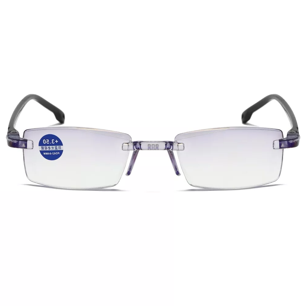 RoyaleGlow Tr90 Titanium Glasses For Reading - Tr90 Eyeglasses