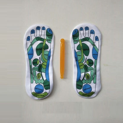 Royaleva Acupressure Reflexology Socks Massage Set