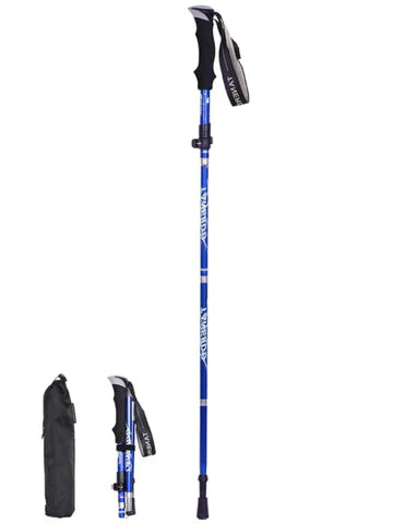 Royaleva Adjustable Trekking Poles - Foldable Telescopic Pole