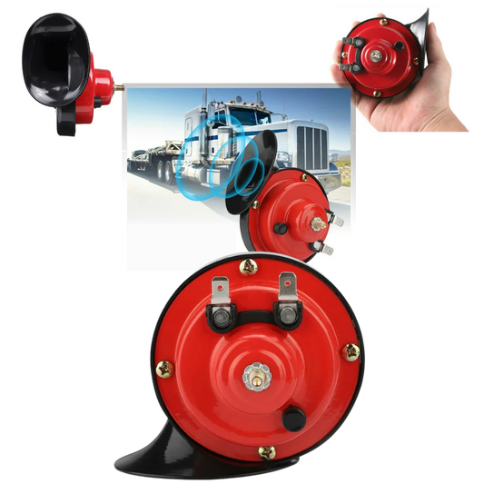 Luxora Powerful Truck Horn for Cars Loud 300dB Snail Horn