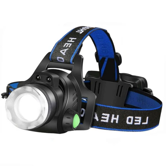 Royaleva 990000LM Rechargeable LED Headlamp Zoomable Torch